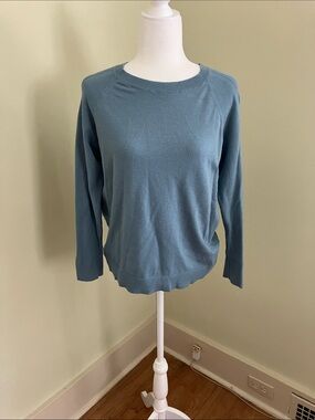 Staccato Aqua Blue Long Sleeve Top